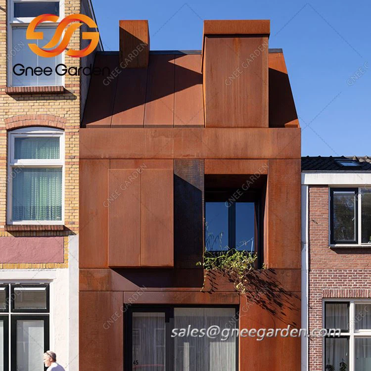 Corten Ocelové Panely Pro Opláštění A Zastřešení