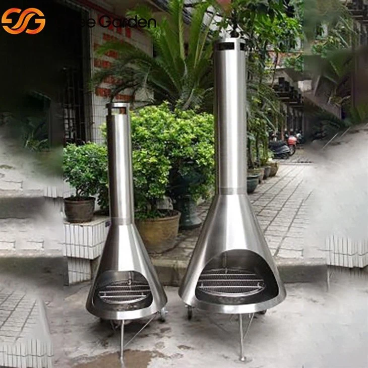 Stainless Steel Fireplace