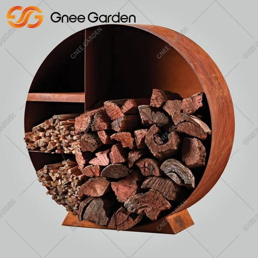 Firewood Storage Racks Corten