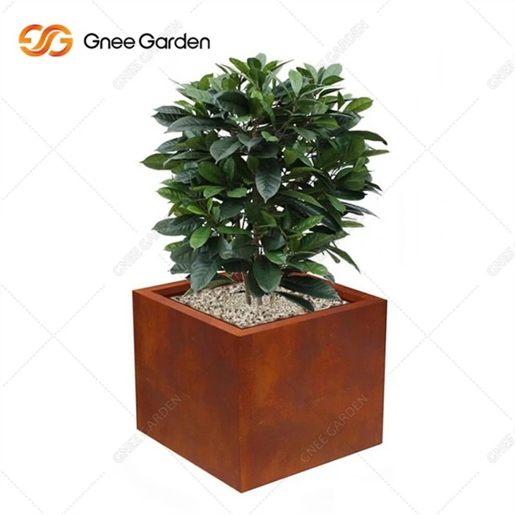 High Quantity Corten Steel Rusty Planter