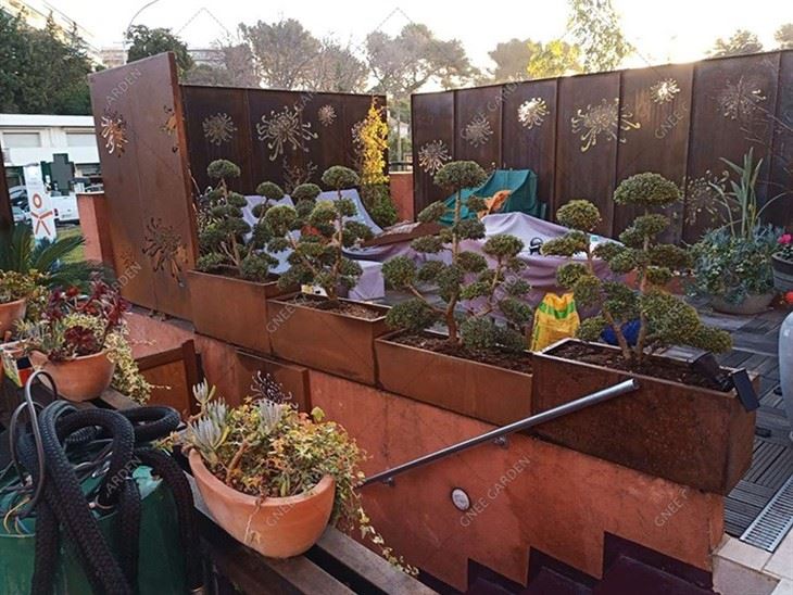 Outdoor Garden Privacy Metal Screens Panels