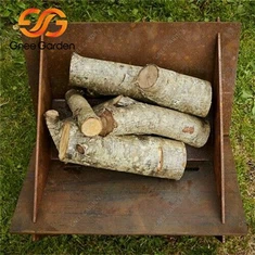 Corten Steel Building Venkovní ohniště