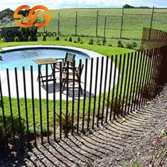 Corten ocelové farmářské plotové sloupky