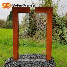 Vodopád z odolné oceli Corten