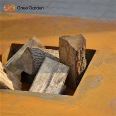 Venkovní Corten Steel Firepit Garden