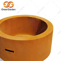 Zvětralinová ocelová kulatá mísa ohniště