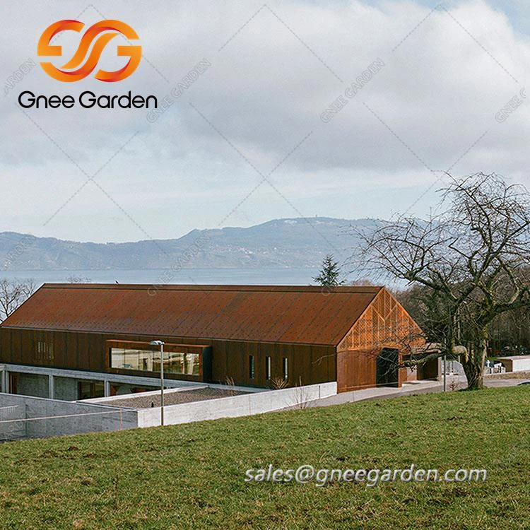 Nadčasové obklady stěn z Corten Steel