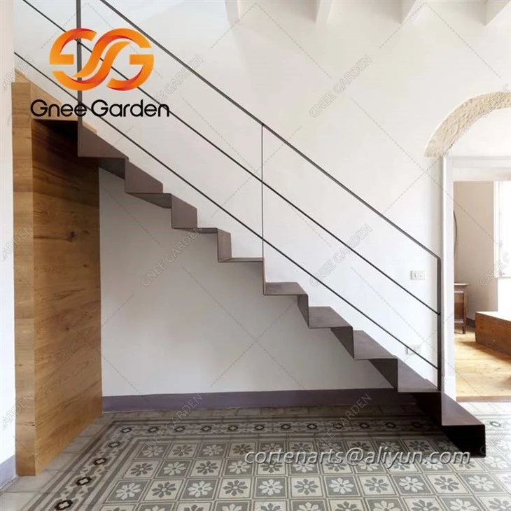 Weathering Steel outdoor stair treads
