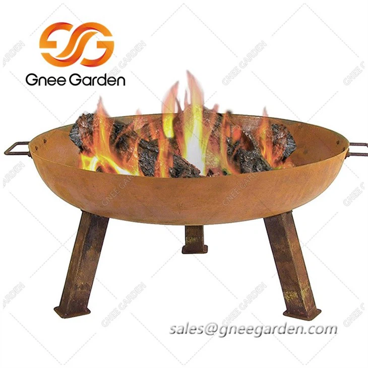 wood burning bbq pits