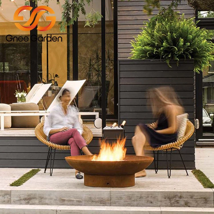 Outdoor garden corten steel fire pit Outdoor garden corten steel fire pit